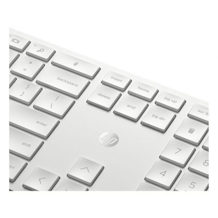HP Combo de teclado y ratón inalámbricos 650, Blanco HP Combo de teclado y ratón inalámbricos 650, Blanco